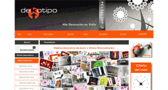 Desktop Screenshot of dekotipo.com
